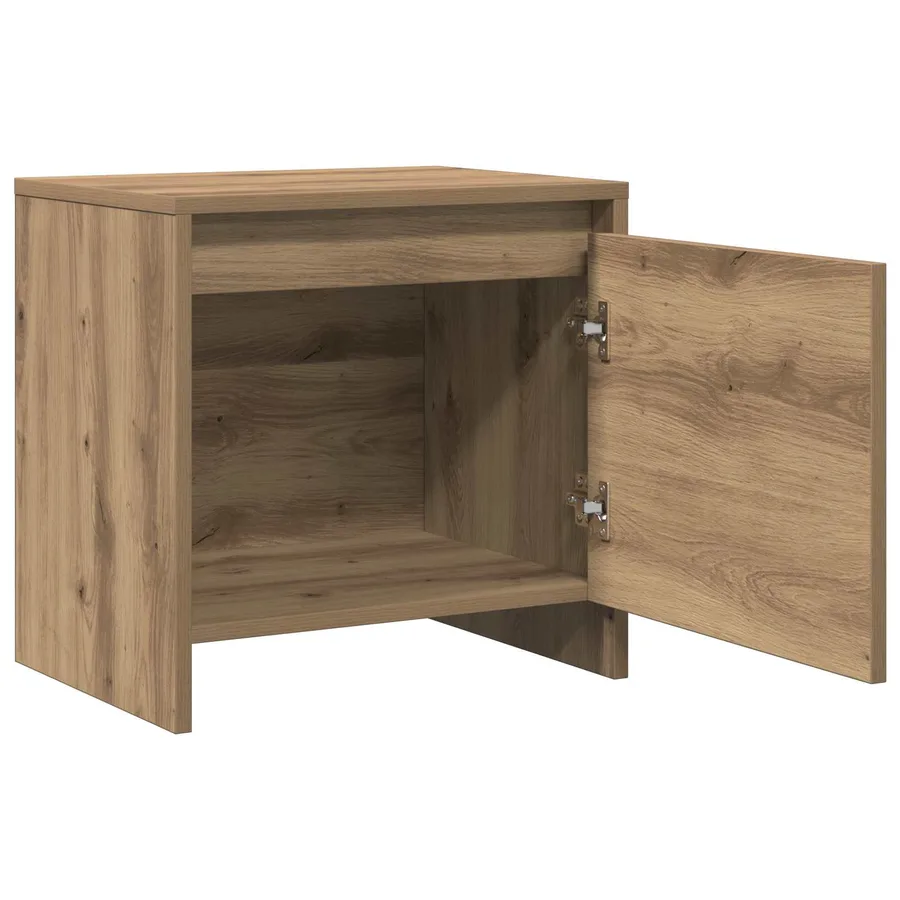 Cabinet de chevet Chêne artisan 45 x 34 x 44,5 cm - 6