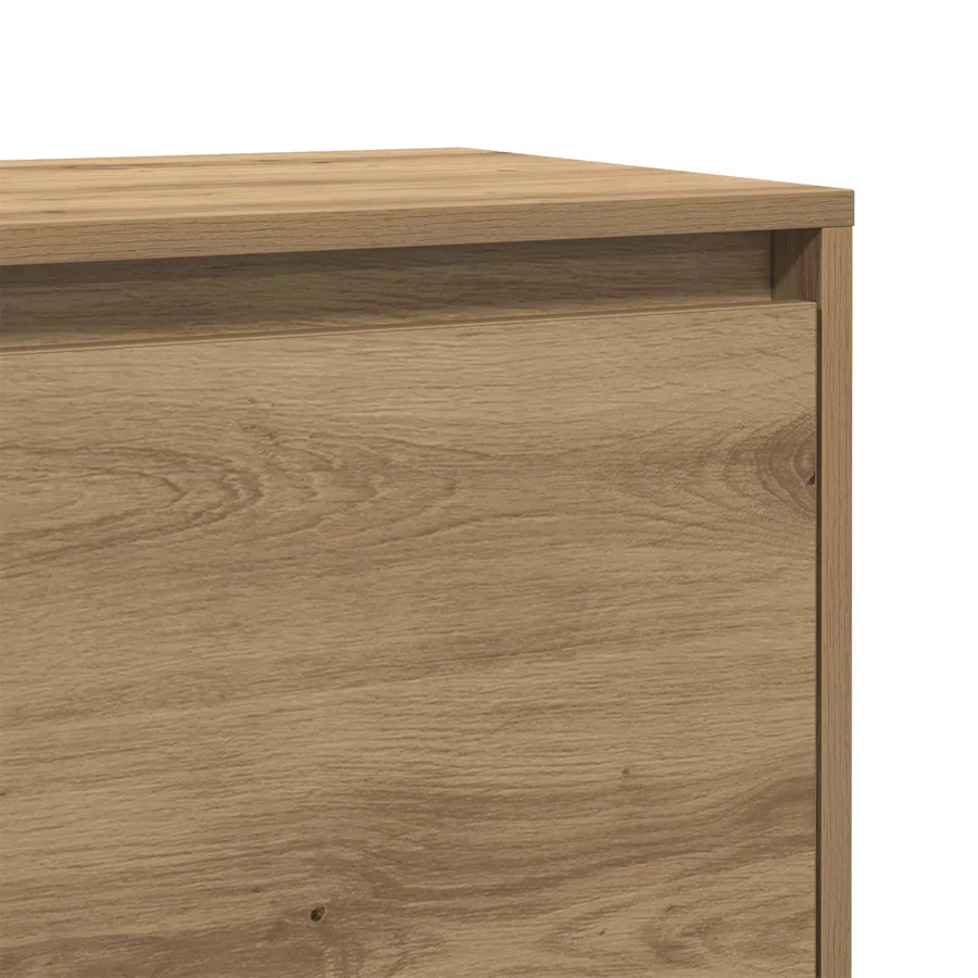 Cabinet de chevet Chêne artisan 45 x 34 x 44,5 cm - 8
