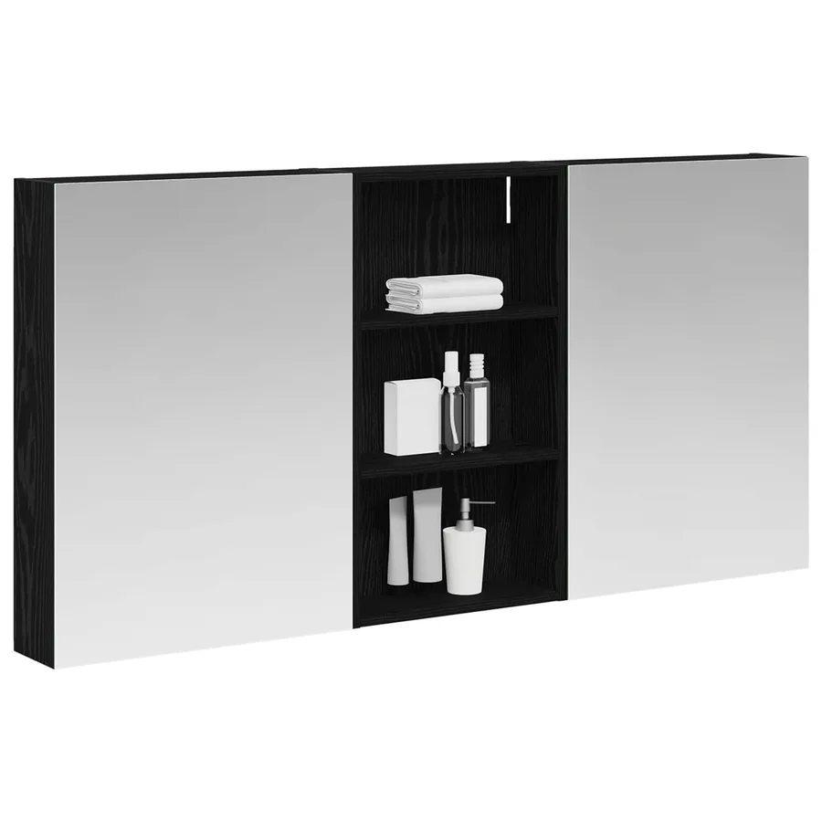 Ensemble de Meubles de Salle de Bain 3 pcs 140 x 14,5 x 70 cm - 3