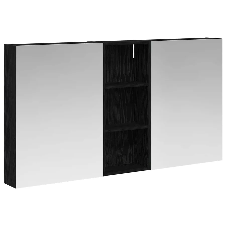 Ensemble de Meubles de Salle de Bain 3 pcs 130 x 14,5 x 70 cm - 2