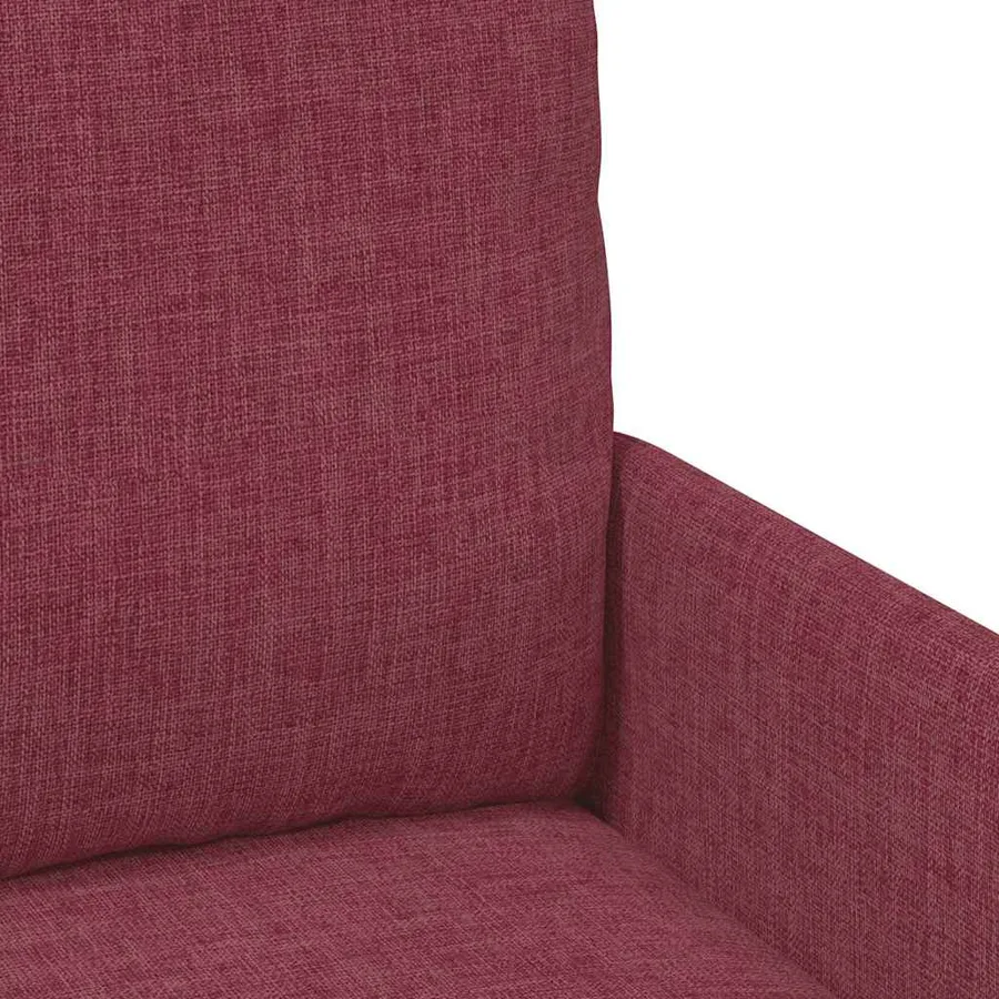 Canapés avec coussin 55cm Bordeaux Contreplaqué - 7