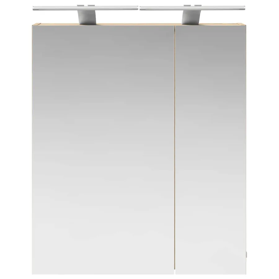 Armoire Miroir de Salle de Bain Chêne Sonoma 60 x 14,5 x 70 cm - 6