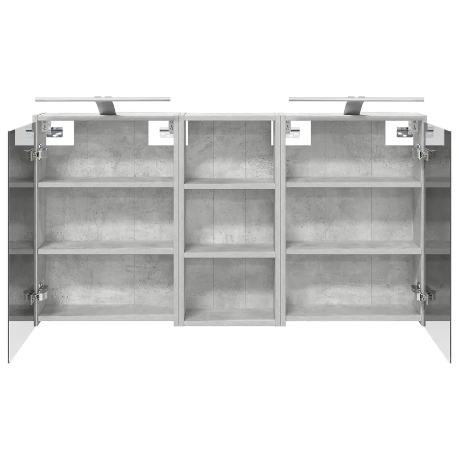 Ensemble de Meubles de Salle de Bain 3 pcs 116 x 16 x 62,5 cm - 7