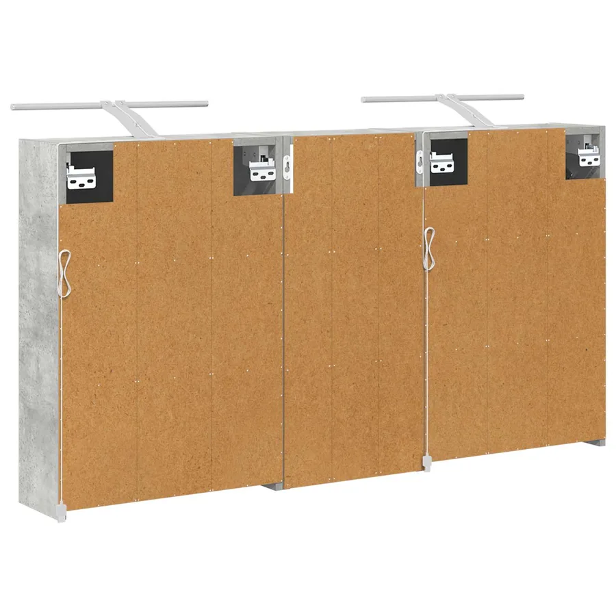 Ensemble de Meubles de Salle de Bain 3 pcs 116 x 16 x 62,5 cm - 9