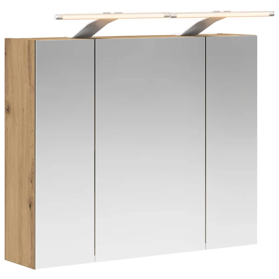 Armoire Miroir de Salle de Bain Chêne artisan 60 x 14,5 x 50 cm - 2