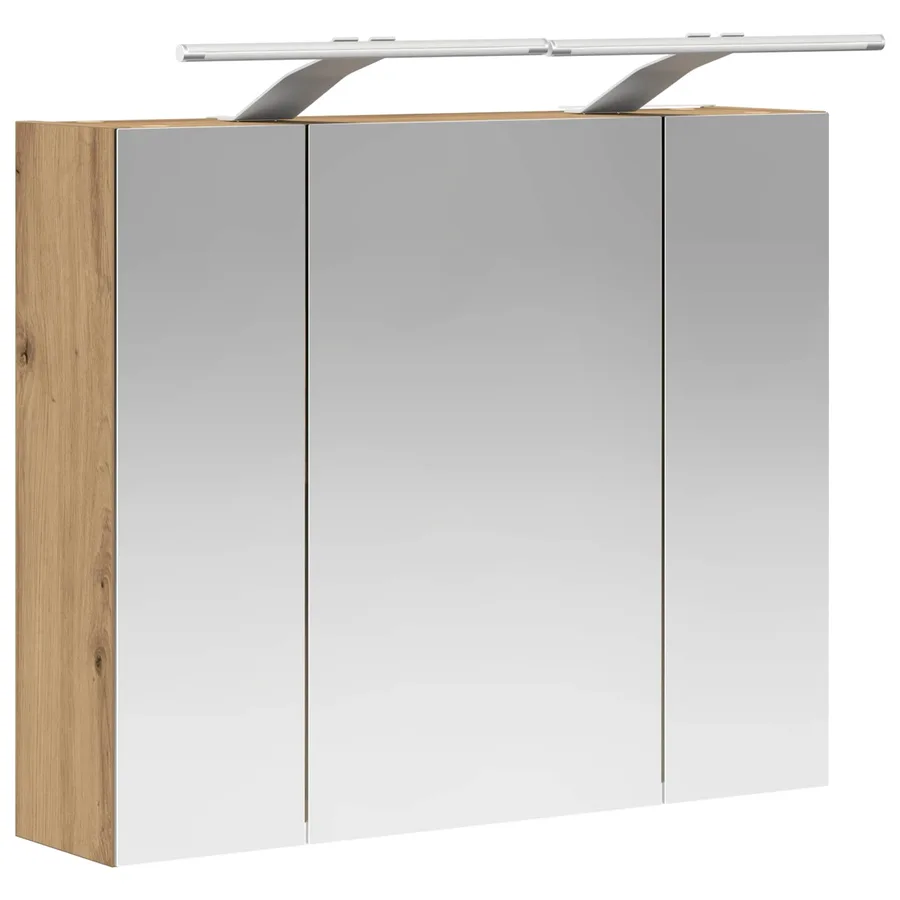 Armoire Miroir de Salle de Bain Chêne artisan 60 x 14,5 x 50 cm - 5
