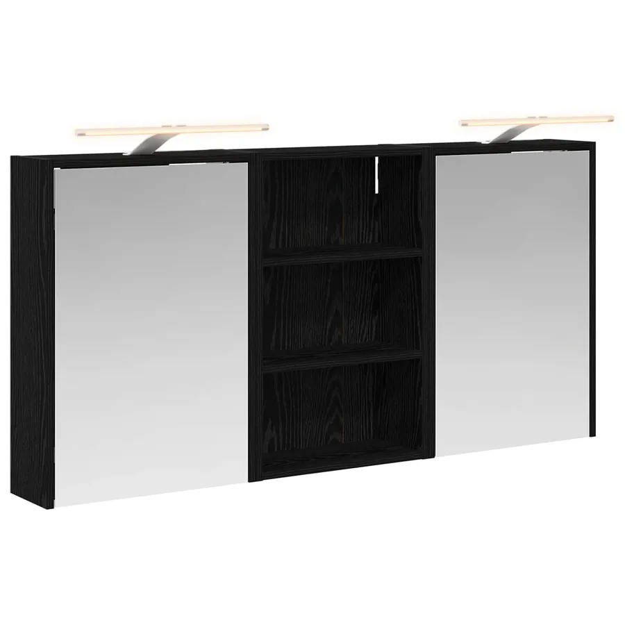 Ensemble de Meubles de Salle de Bain 3 pcs 126 x 16 x 62.5 cm - 2