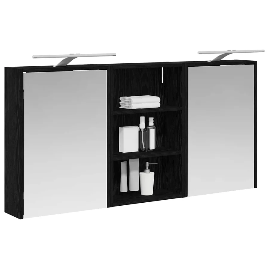 Ensemble de Meubles de Salle de Bain 3 pcs 126 x 16 x 62.5 cm - 3