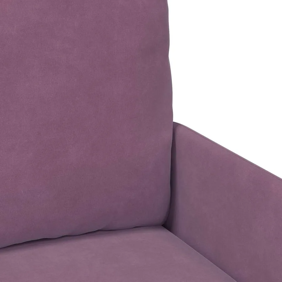 Canapés avec coussin 55cm Pourpre Contreplaqué - 7