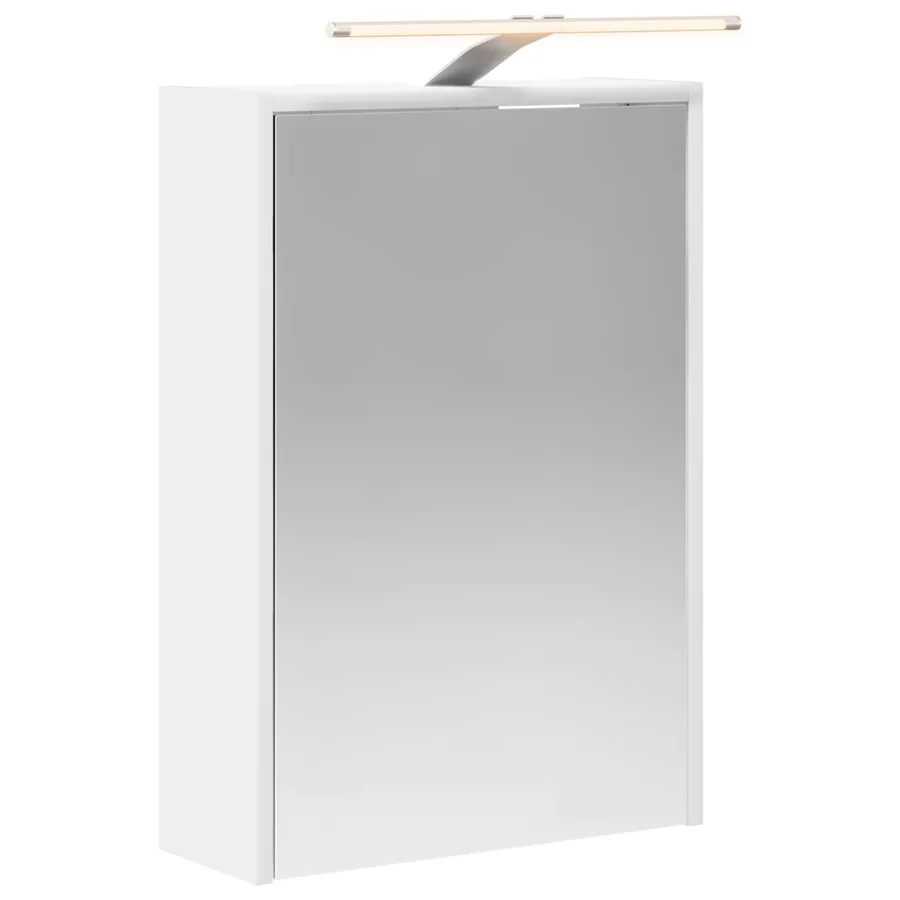 Armoire Miroir de Salle de Bain Blanc 43 x 16 x 62.5 cm - 2