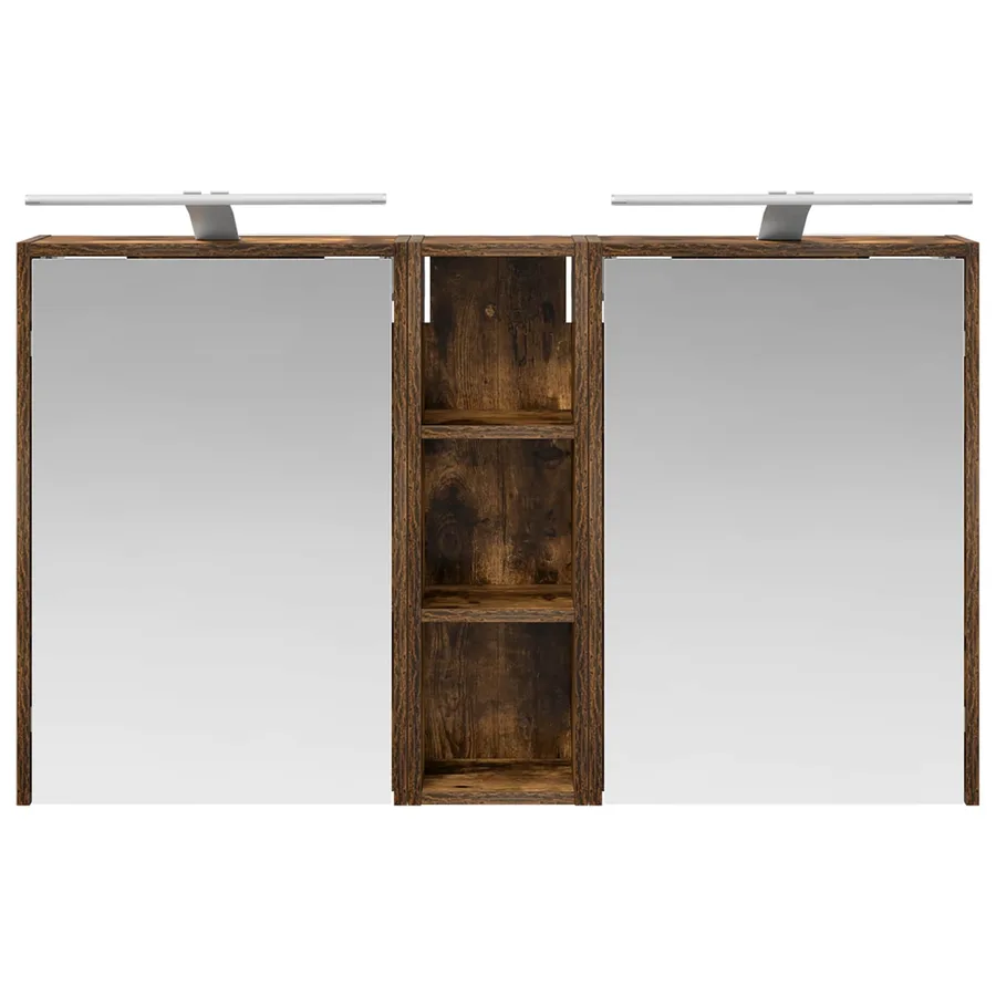 Ensemble de Meubles de Salle de Bain 3 pcs 106 x 16 x 62,5 cm - 6