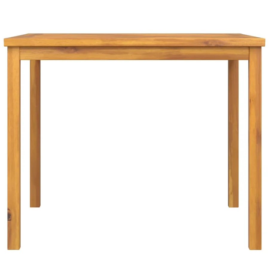 Table à manger de jardin 90x90x74 cm bois d'acacia solide - 3