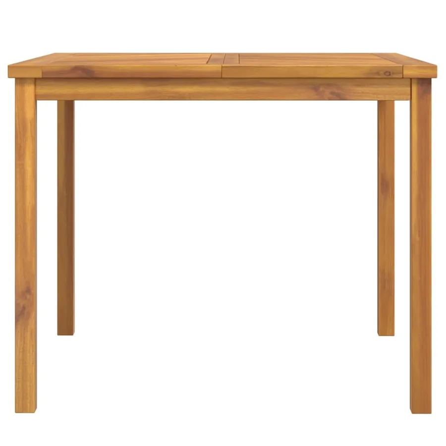 Table à manger de jardin 90x90x74 cm bois d'acacia solide - 4