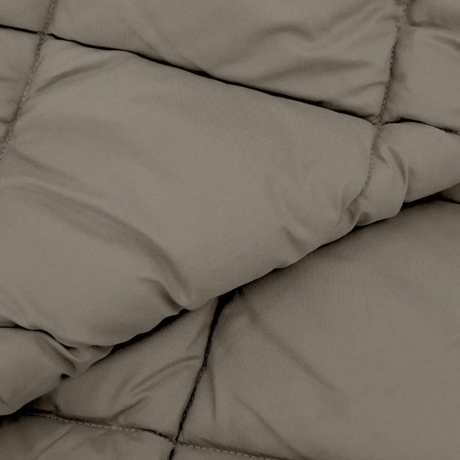 Duvet d'été simple Gris clair 200 x 155 cm Microfibre - 7