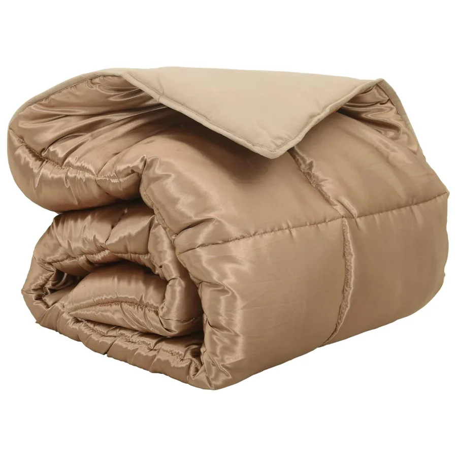 Duvet d'hiver Doré 220 x 240 cm Satin et Microfibre - 2