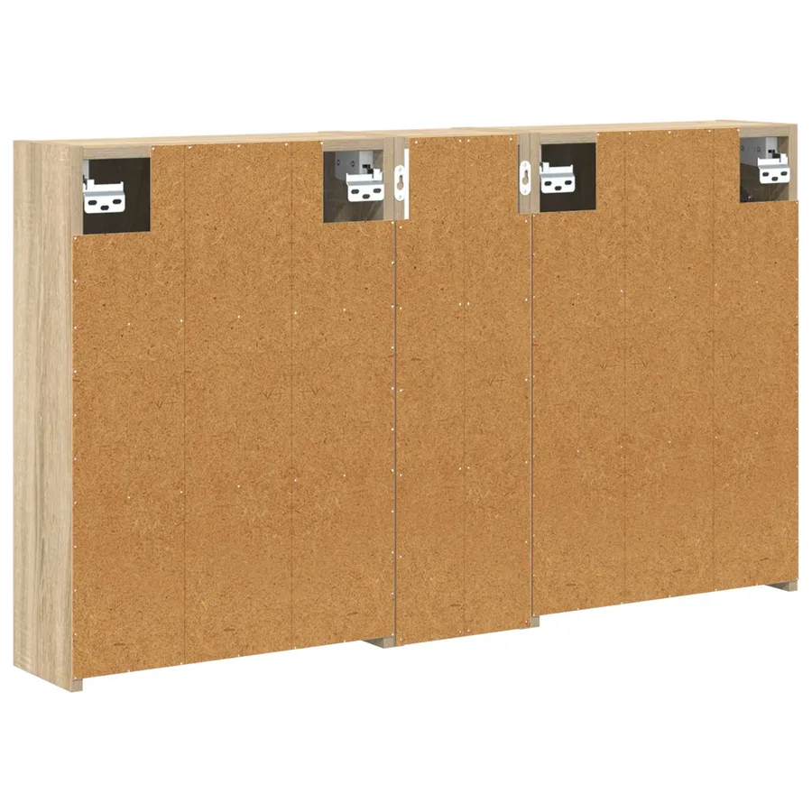 Ensemble de Meubles de Salle de Bain 3 pcs 106 x 16 x 62,5 cm - 9