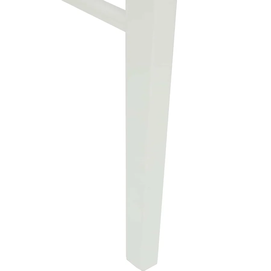 Chaise de salle à manger 2 pcs Blanc et marron - 8