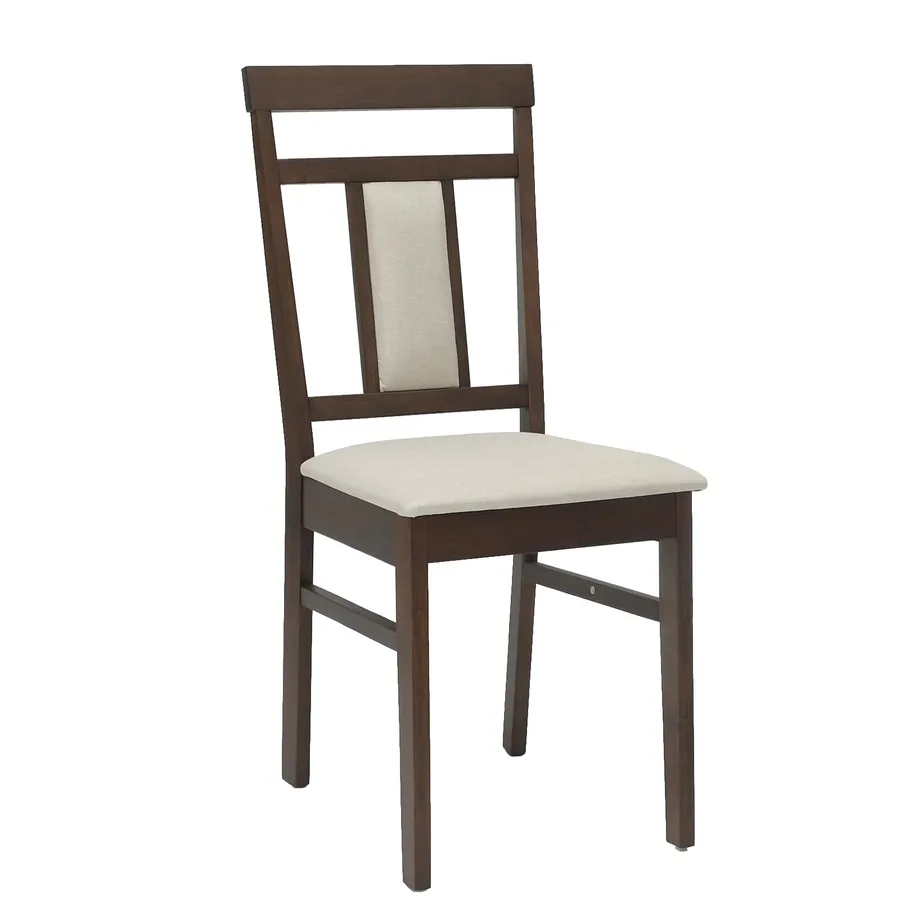 Chaise de salle à manger 2 pcs Marron clair et clair - 4
