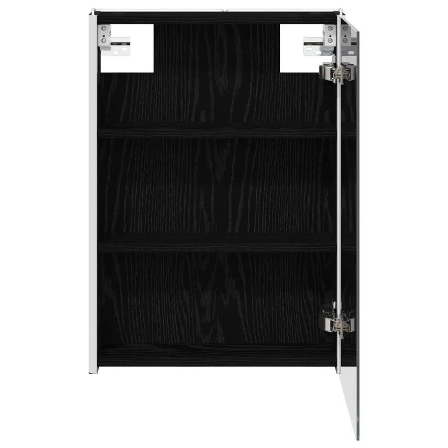 Armoire Miroir de Salle de Bain Chêne noir 43 x 11,5 x 60,5 cm - 7