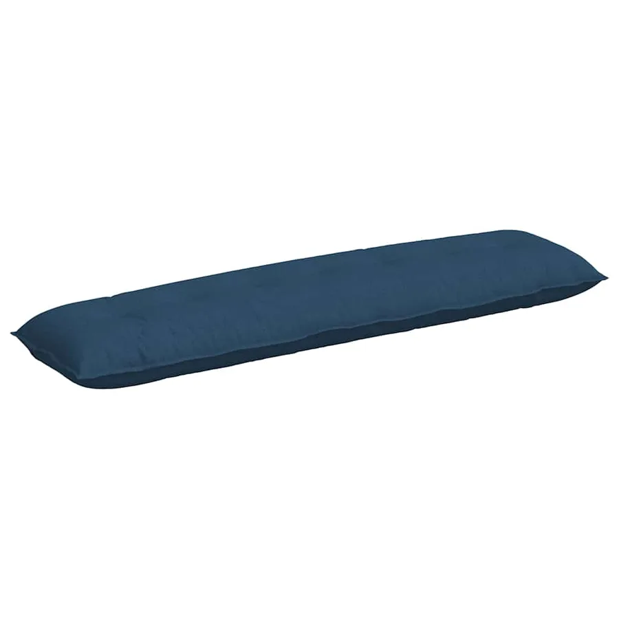 Coussin de Dos Bleu 200 x 19 x 50 cm tissu - 2