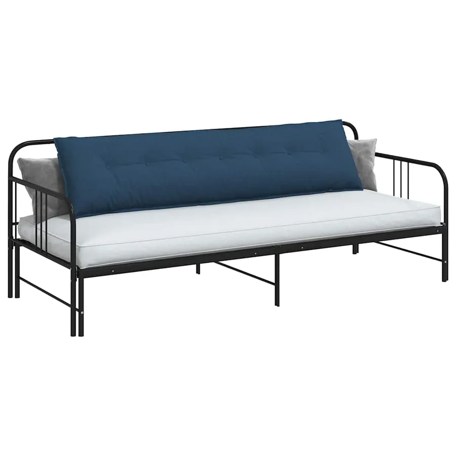 Coussin de Dos Bleu 200 x 19 x 50 cm tissu - 3