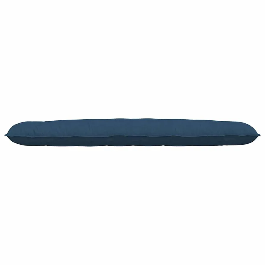 Coussin de Dos Bleu 200 x 19 x 50 cm tissu - 5