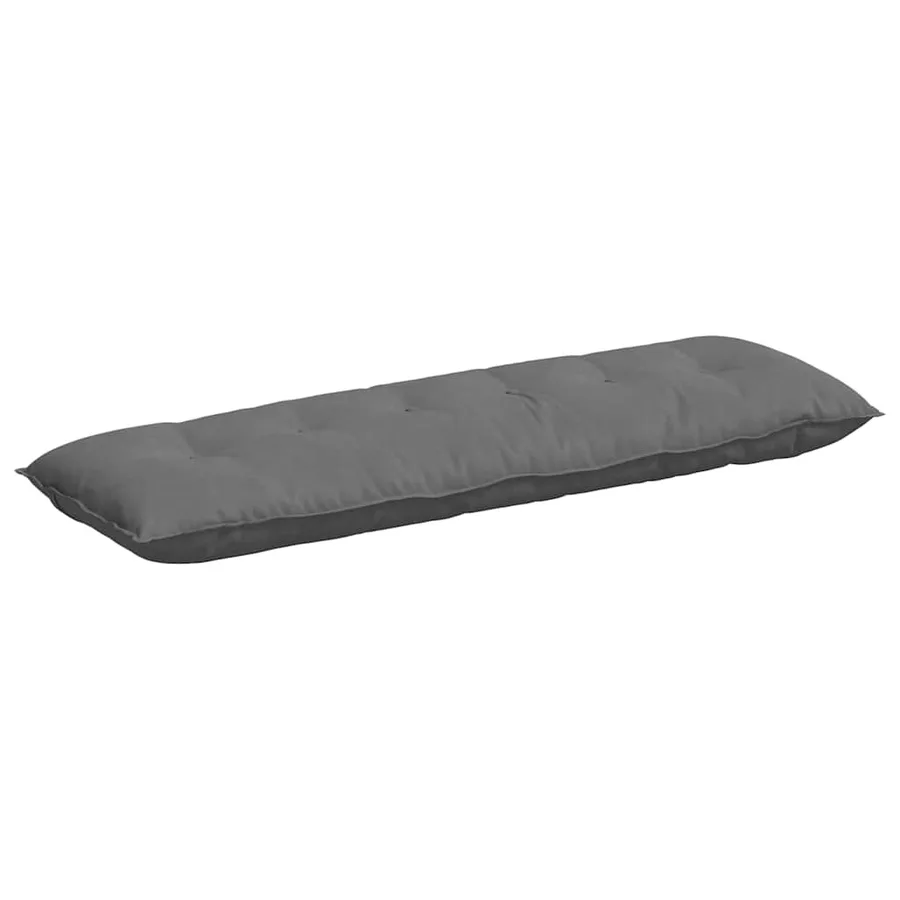 Coussin de Dos Gris foncé 160 x 50 cm Tissu en microfibre - 2
