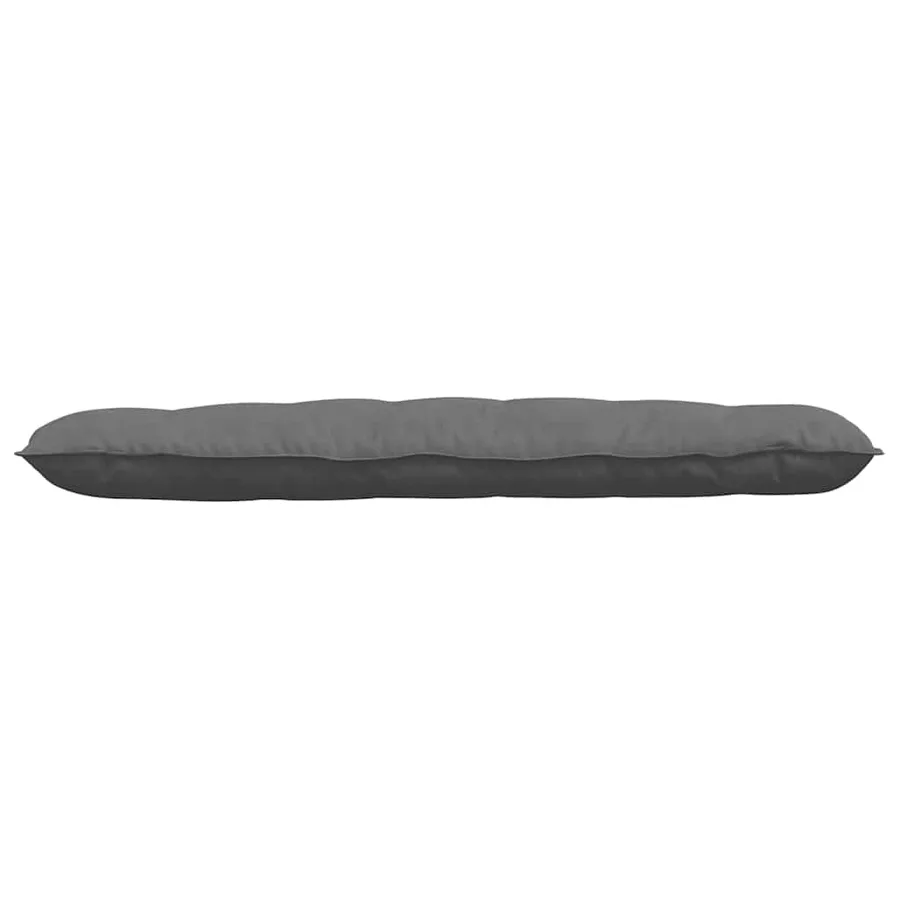 Coussin de Dos Gris foncé 160 x 50 cm Tissu en microfibre - 5