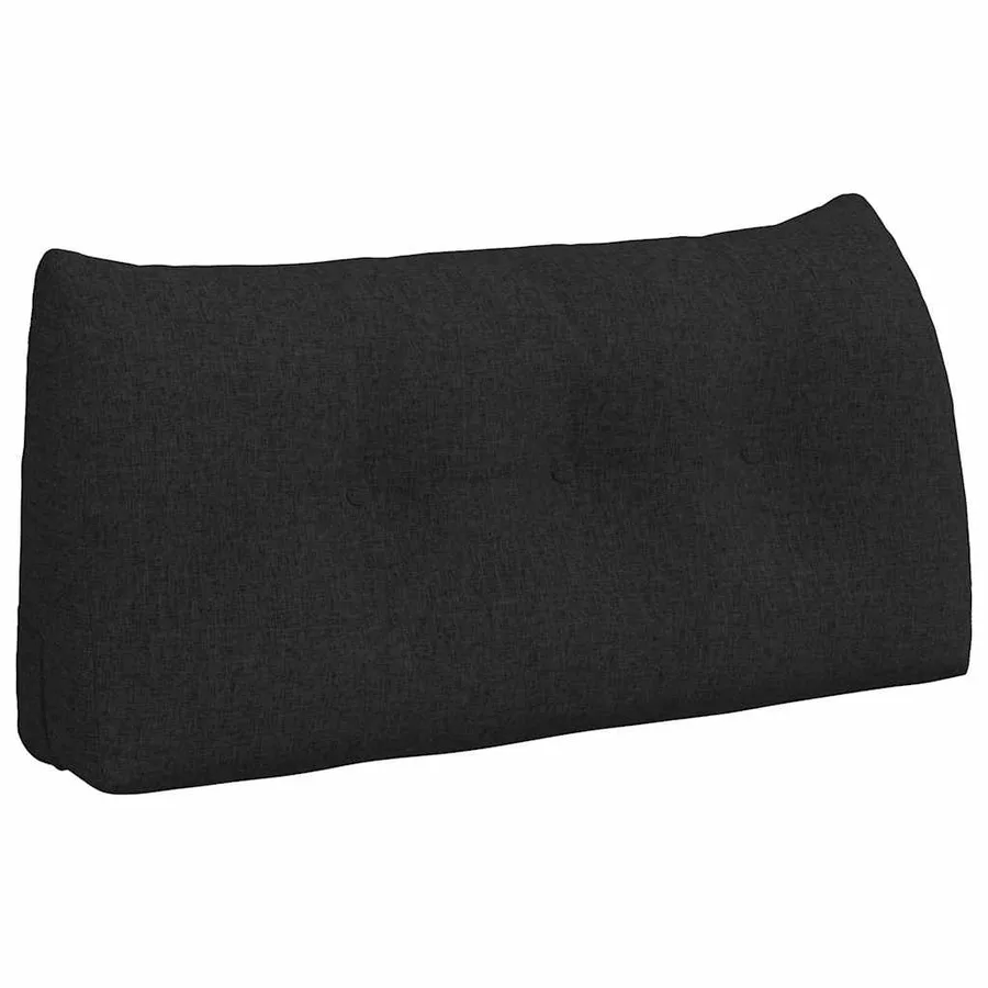 Coussin de Dos Noir 100 x 24 x 50 cm tissu - 2