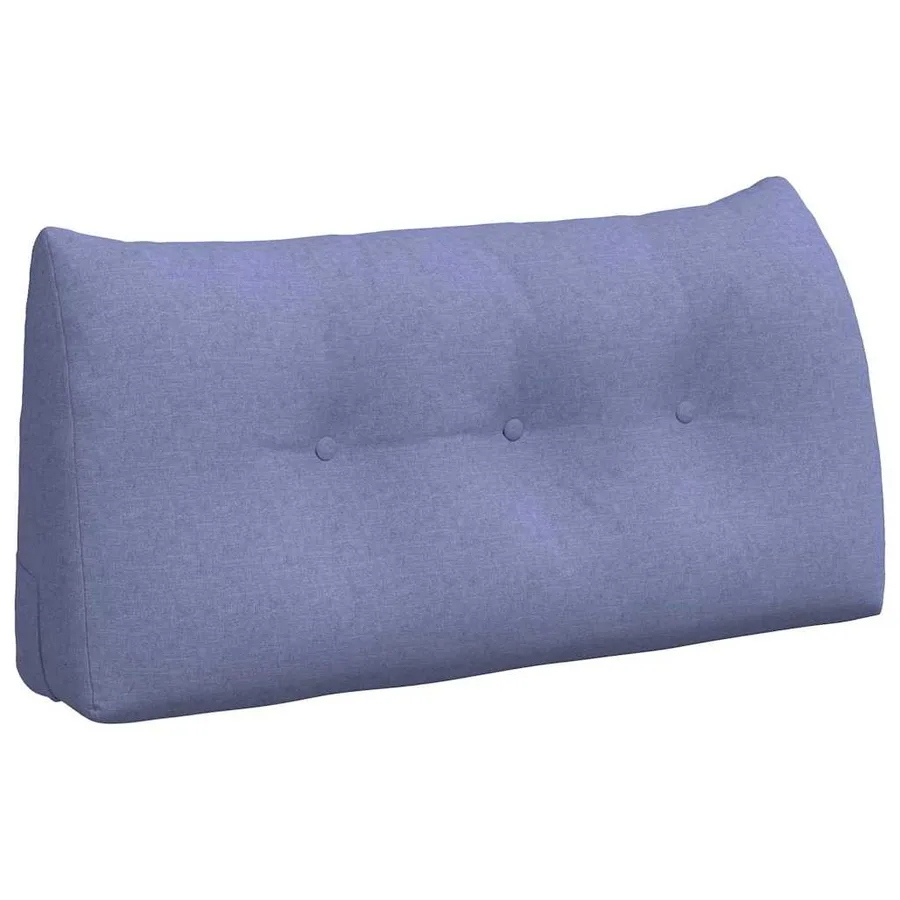 Coussin de Dos Bleu denim 100 x 24 x 50 cm tissu - 2