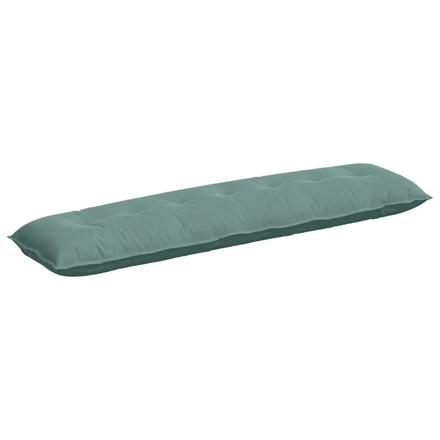 Coussin de Dos Vert Mer 200 x 50 cm Tissu en velours côtelé - 2
