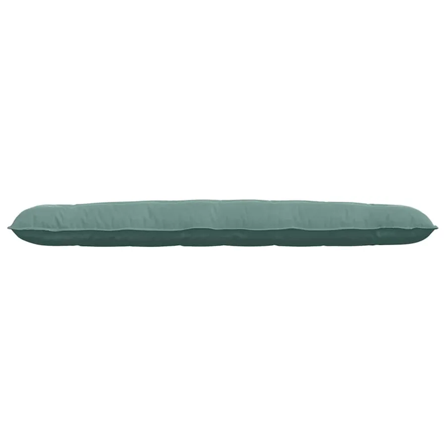 Coussin de Dos Vert Mer 200 x 50 cm Tissu en velours côtelé - 5