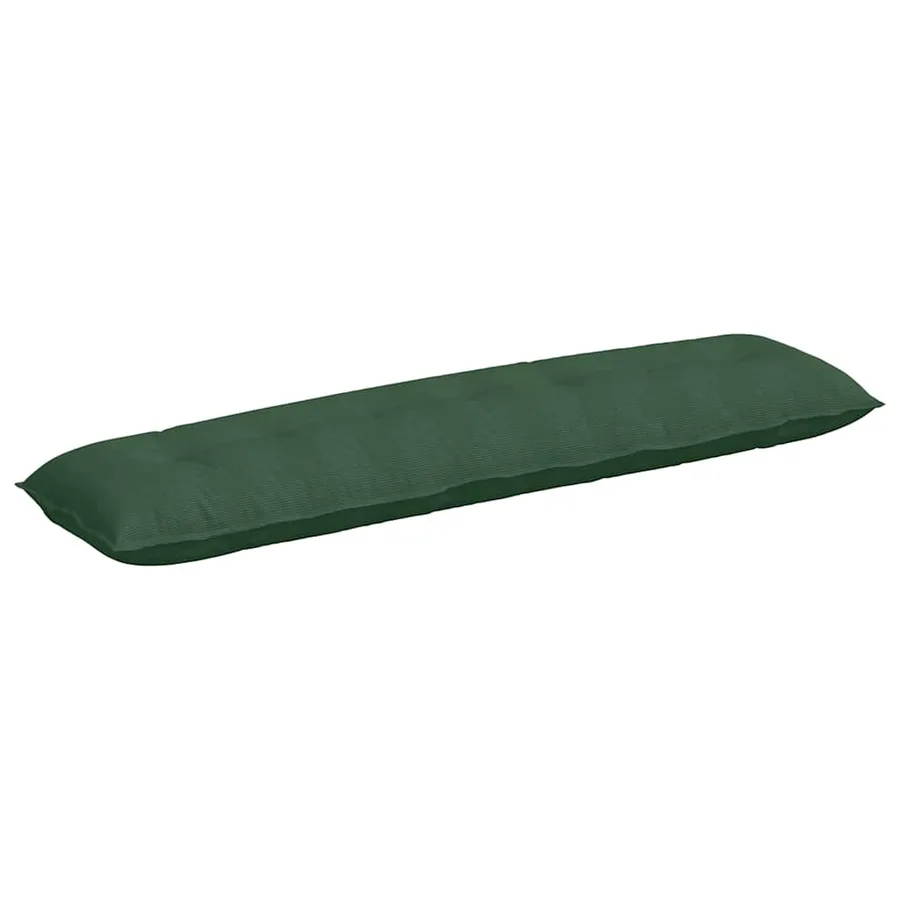 Coussin de Dos Vert Jungle 200 x 50 cm Tissu en velours côtelé - 2