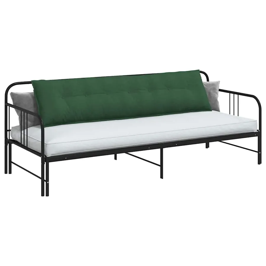 Coussin de Dos Vert Jungle 200 x 50 cm Tissu en velours côtelé - 3