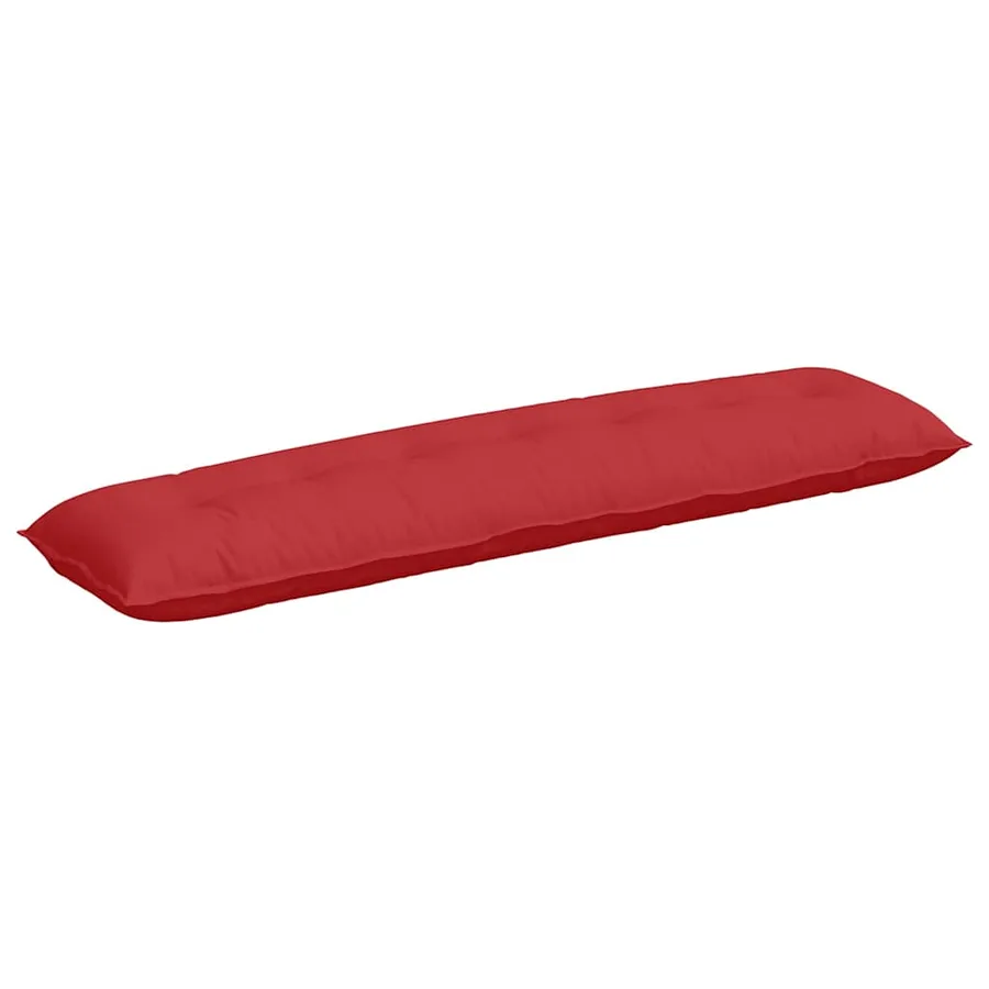 Coussin de Dos Rouge 200 x 19 x 50 cm tissu - 2
