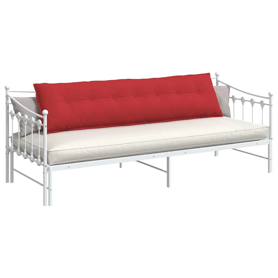 Coussin de Dos Rouge 200 x 19 x 50 cm tissu - 3