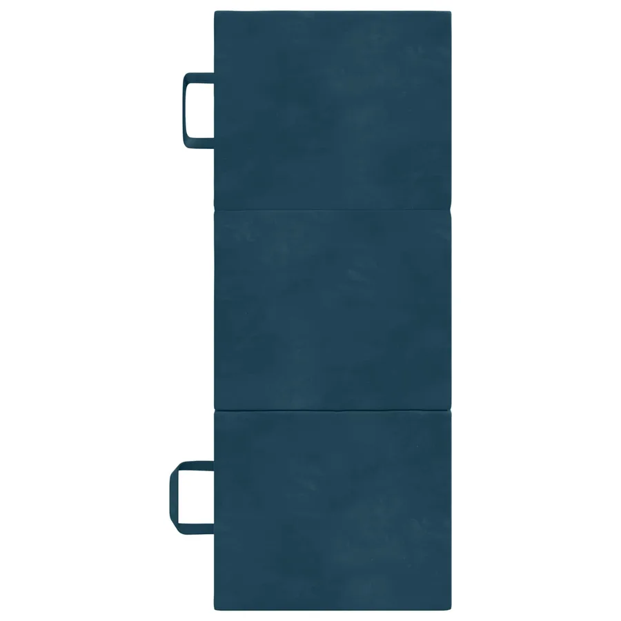 Canapé-lit pliable 75 x 63 x 45 cm Bleu - 6