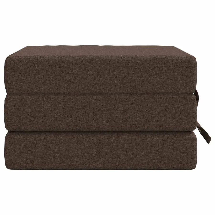 Canapé-lit pliable 75 x 63 x 45 cm Taupe - 4