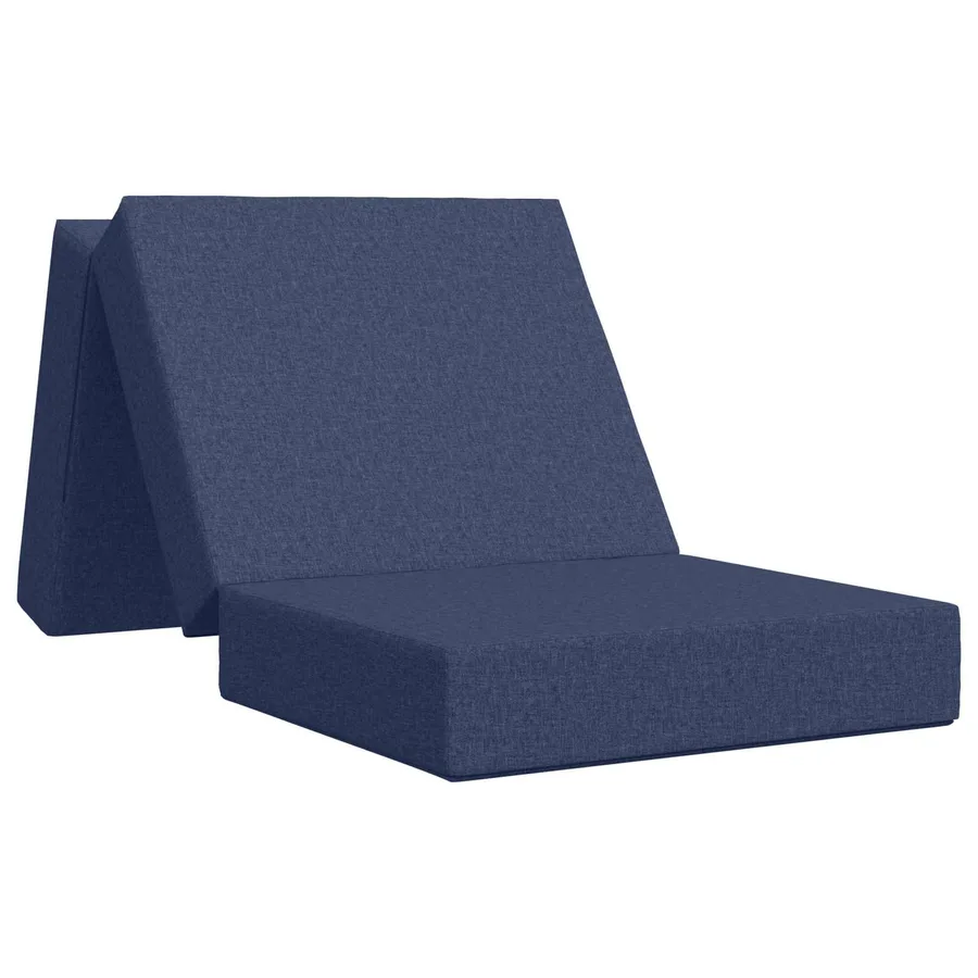 Canapé-lit pliable 90 x 67 x 45 cm Bleu - 2
