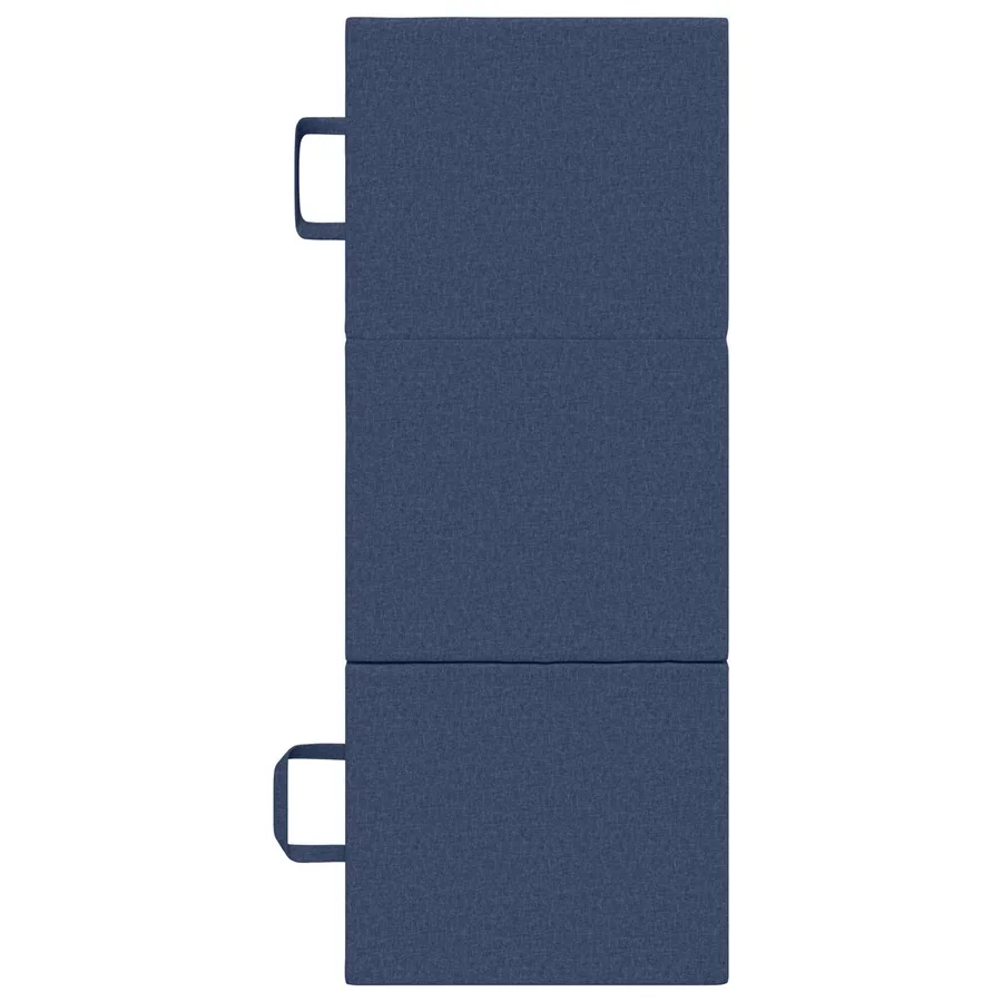 Canapé-lit pliable 90 x 67 x 45 cm Bleu - 6