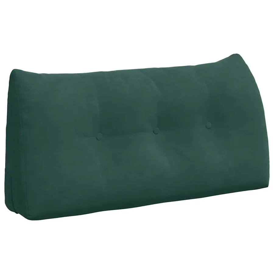 Coussin de Dos Vert foncé 100 x 24 x 50 cm Velours - 2