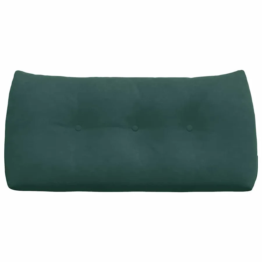 Coussin de Dos Vert foncé 100 x 24 x 50 cm Velours - 6