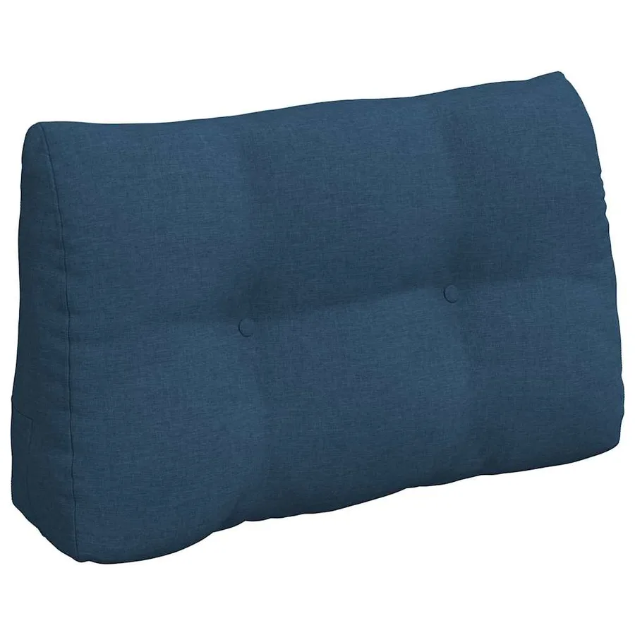 Coussin de Dos Bleu 80 x 24 x 50 cm tissu - 2