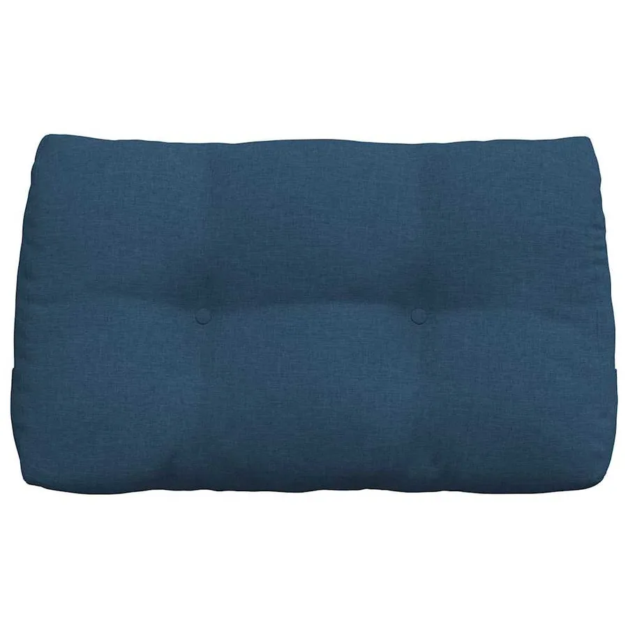 Coussin de Dos Bleu 80 x 24 x 50 cm tissu - 6