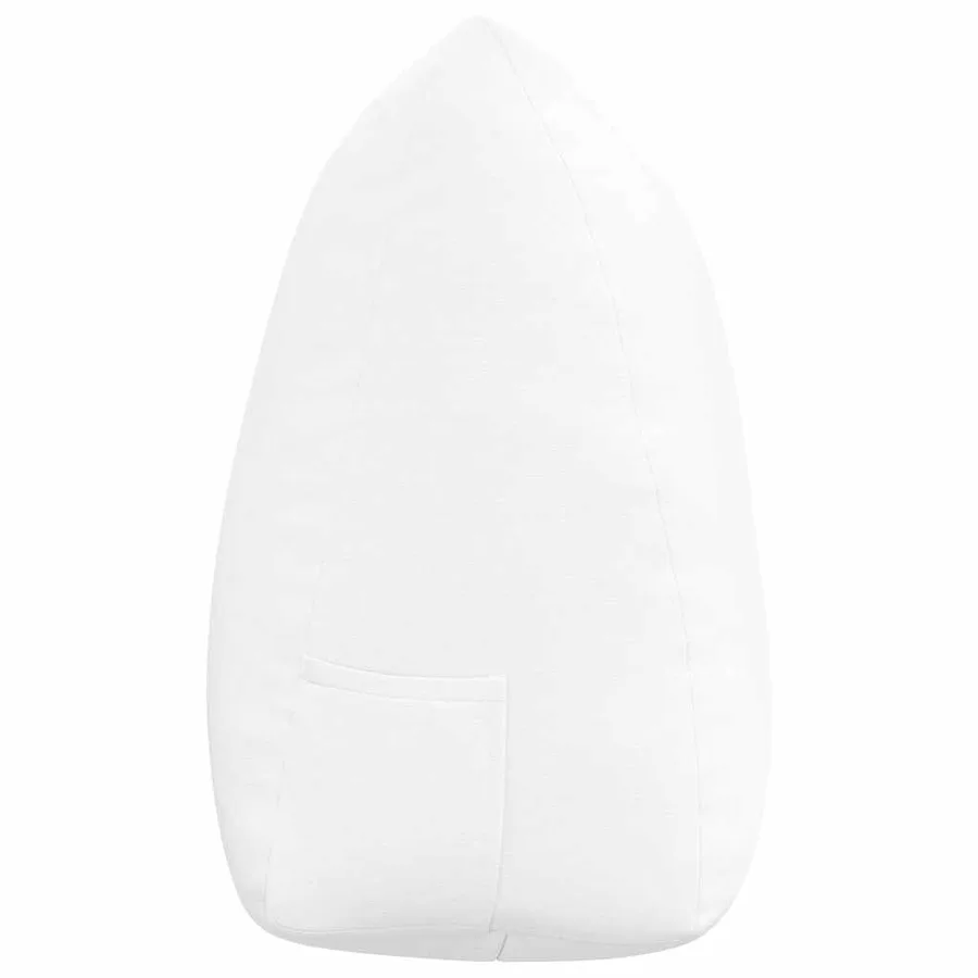 Coussin de Dos Blanc 140 x 24 x 50 cm tissu - 7