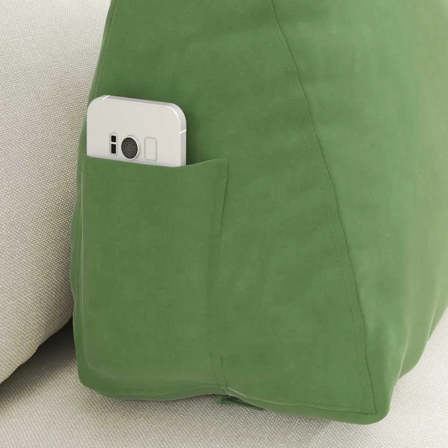 Coussin de Dos Vert clair 60 x 20 x 50 cm - 5