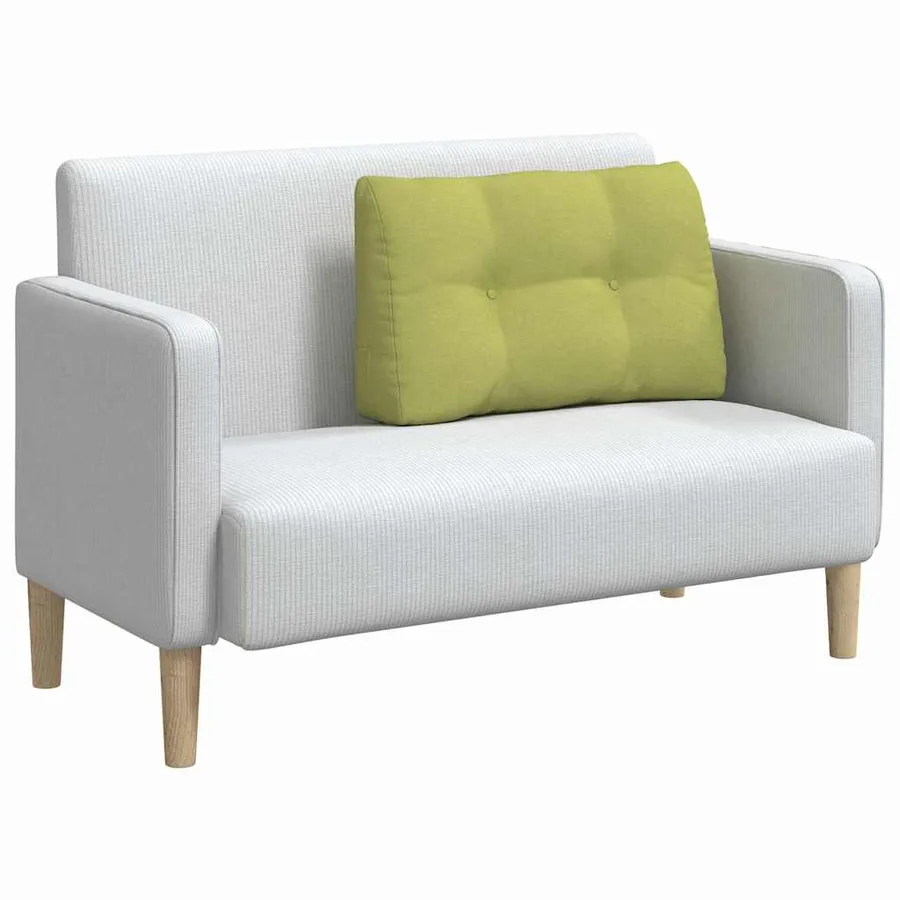 Coussin de Dos Vert clair 80 x 24 x 50 cm tissu - 3