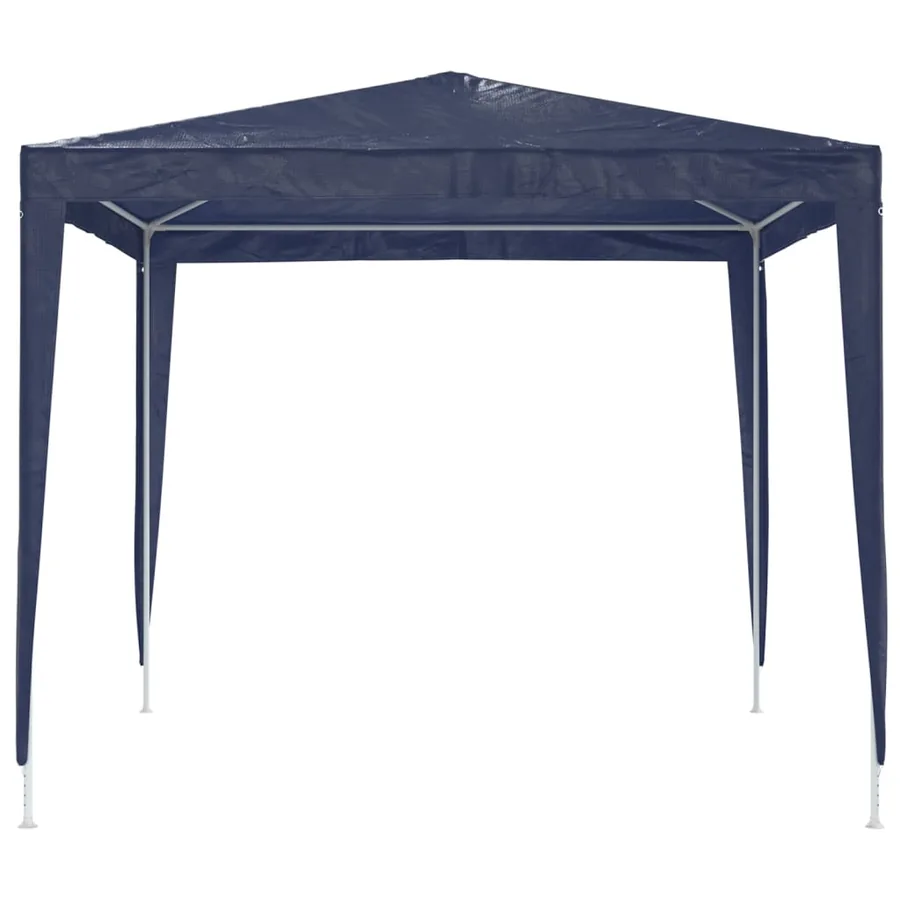 Tente de réception 2,5x2,5 m bleu - 5