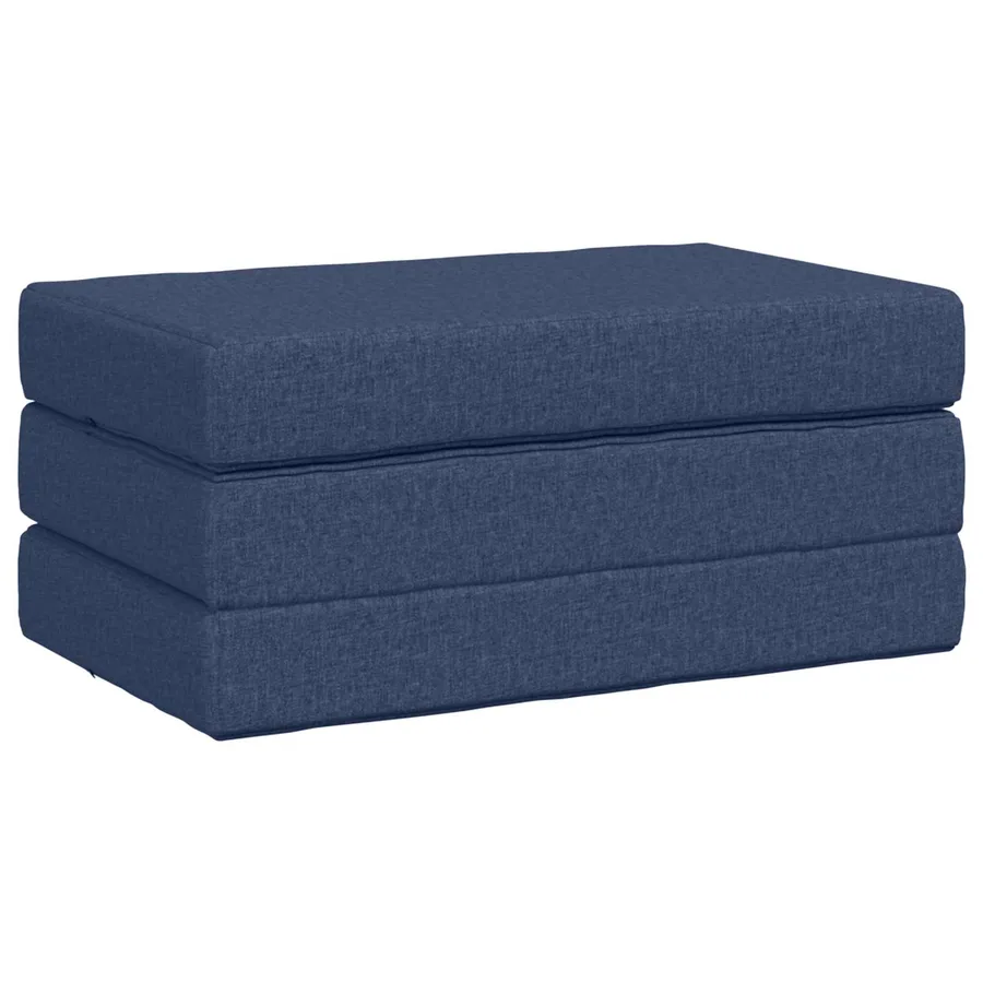 Canapé-lit pliable 80 x 67 x 45 cm Bleu - 3