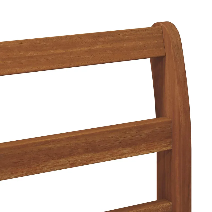Ensemble de canapé d'angle 5 pcs Naturel Bois d'Acacia Massif - 5